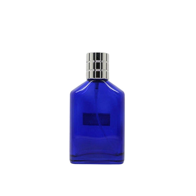 Blue Color Small Refillable Perfume Spray Bottles Handsome Men Style